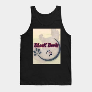 Black bords Tank Top